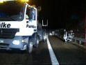 LKW umgestuerzt A 4 Rich Aachen AS Koeln Merheim P020